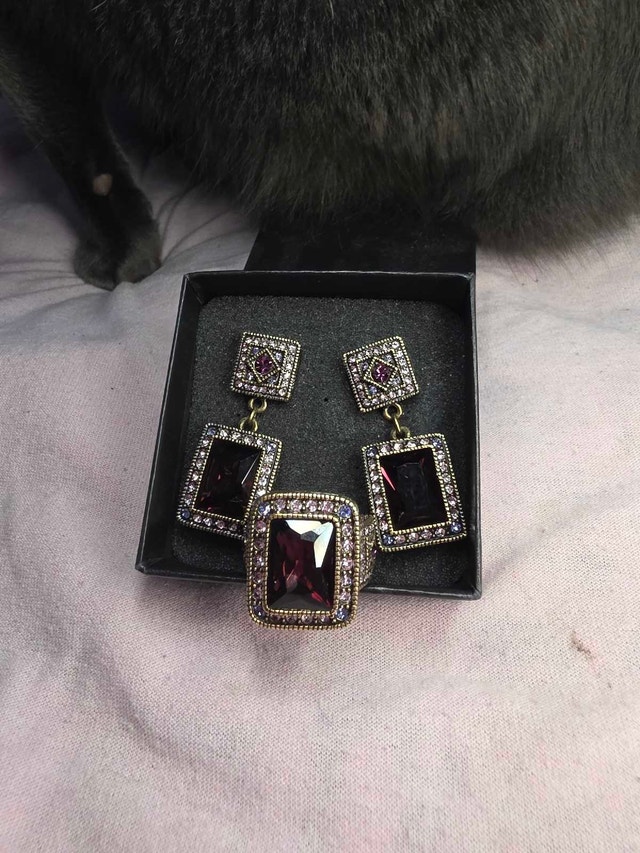 ANTIQUE BEAUTIFUL HEIDI DAUS Jewellery Set NEW - photo 4