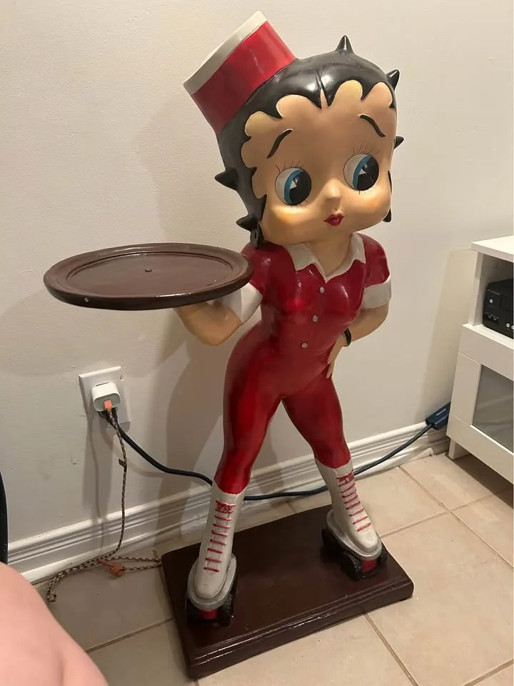 Large Betty Boop Diner Waitress Statue - photo 2