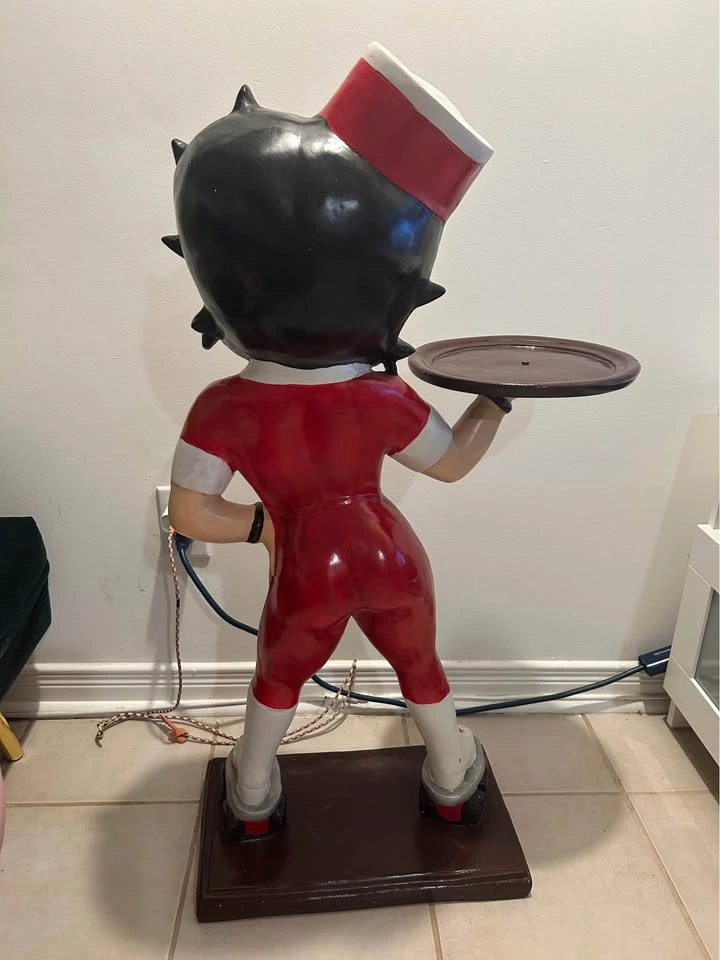 Large Betty Boop Diner Waitress Statue - photo 4