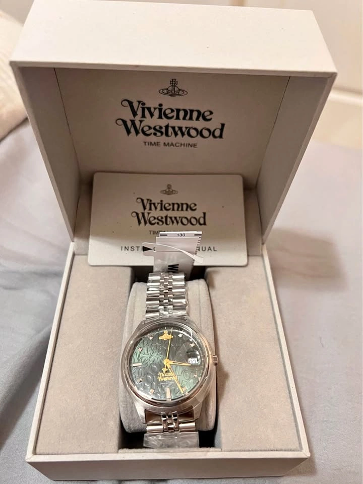Brand New Vivienne Westwood Camberwell Watch – Green/Silver
