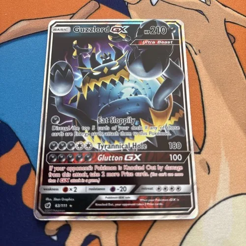 2017 Guzzlord GX - 63/111 - Ultra Rare SM - Crimson Invasion - N