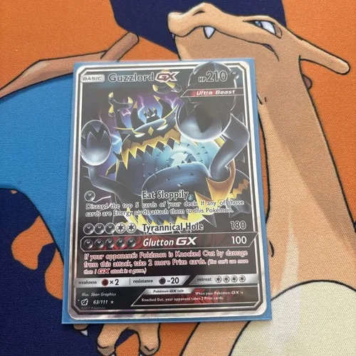 2017 Guzzlord GX - 63/111 - Ultra Rare SM - Crimson Invasion - N - photo 3