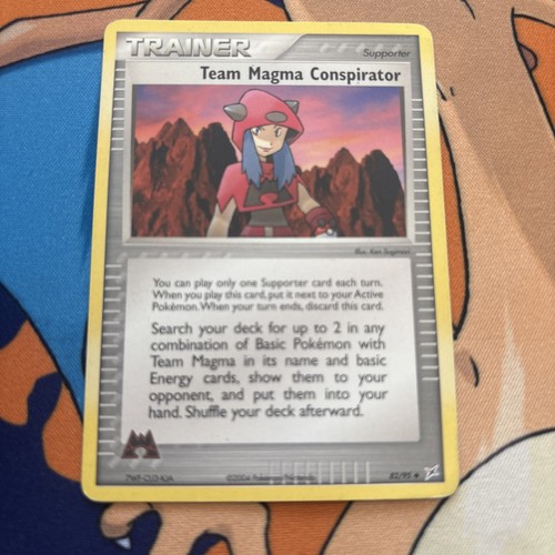 Team Magma Conspirator 82/95 Team Magma vs Team Aqua MP