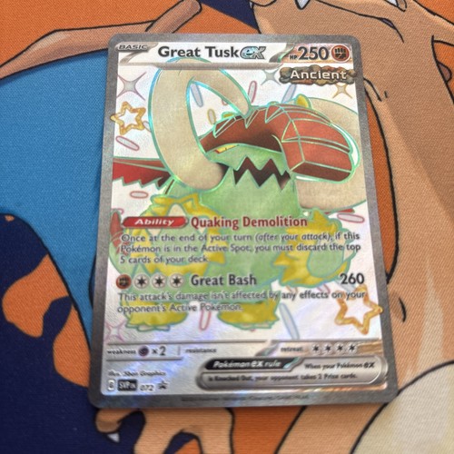 Great Tusk ex - Promo Holo SV: Paldean Fates SVP072 NM