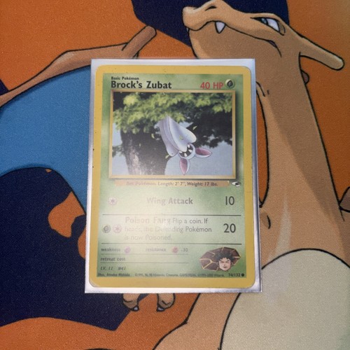 Brocks Zubat 74/132 HP Gym Heroes - photo 3