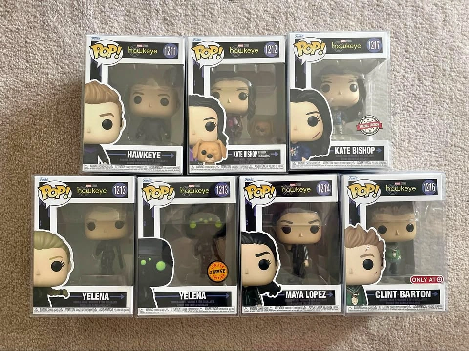 Hawkeye Funko Pop Set