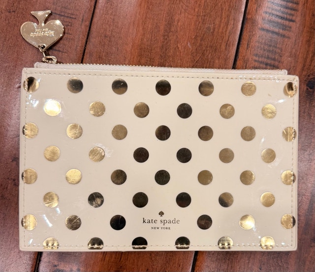 Kate Spade Polka Dot Pouch