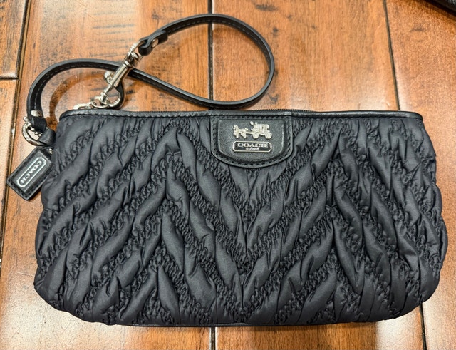 Coach Quilted Wristlet