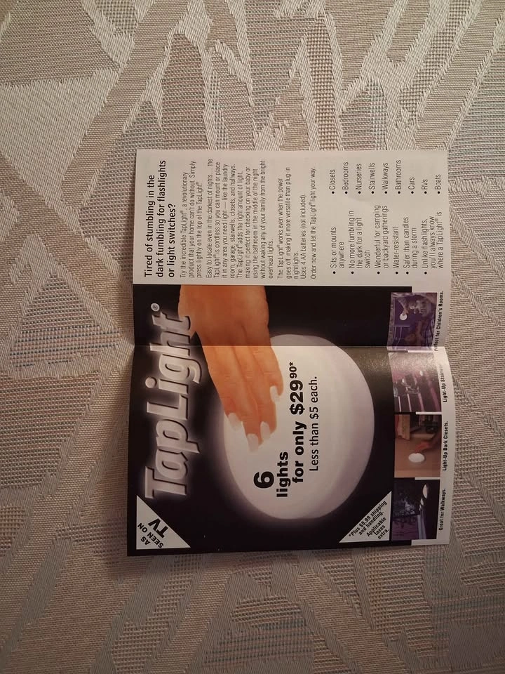 Vintage 2000 Sears TapLight Advertising Mailer - photo 2