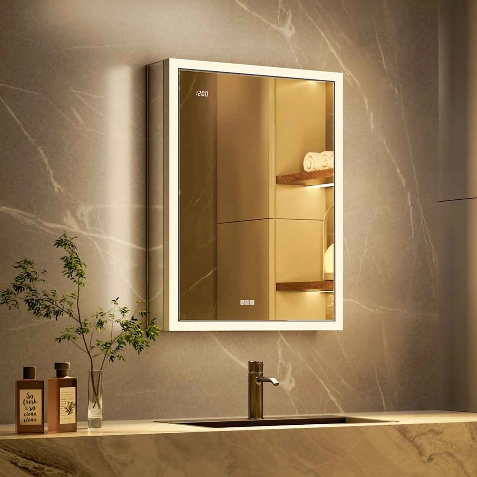 NEW Brayden Studio Ciyanna Recessed LED Lighted Medicine Cabinet - photo 3