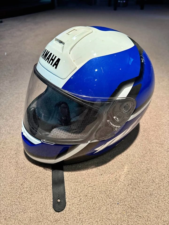 Shoei Vintage Yamaha YZF Full Face Motorcycle Helmet medium