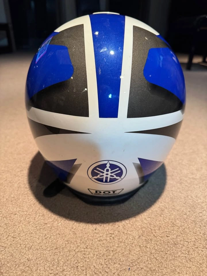 Shoei Vintage Yamaha YZF Full Face Motorcycle Helmet medium - photo 3