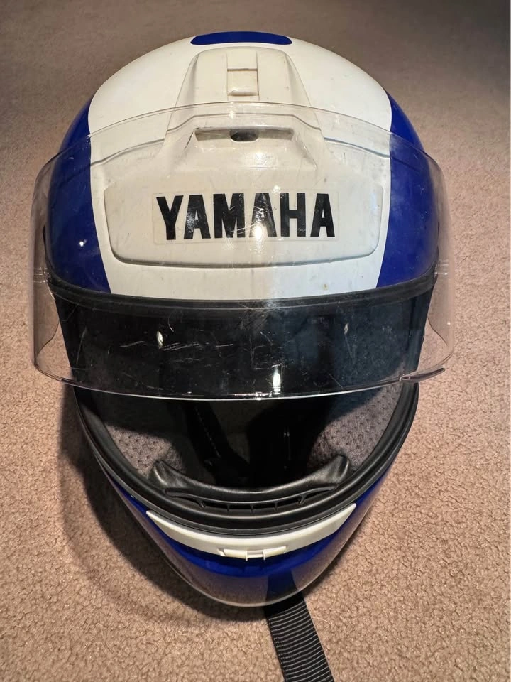 Shoei Vintage Yamaha YZF Full Face Motorcycle Helmet medium - photo 4