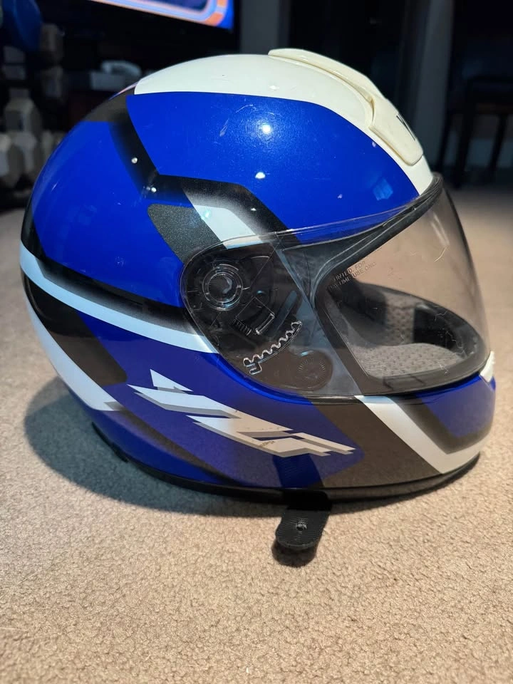 Shoei Vintage Yamaha YZF Full Face Motorcycle Helmet medium - photo 5
