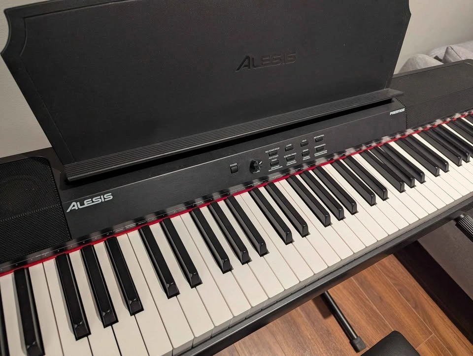 Piano Alesis Prestige with stand and seat - photo 2