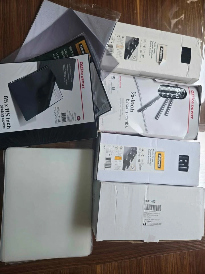 Fellowes Pulsar + 300 Manual Comb Binding Machine - Great Condit - photo 4