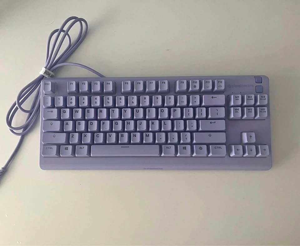 SteelSeries Apex 3 TKL Lavender RGB Gaming Keyboard