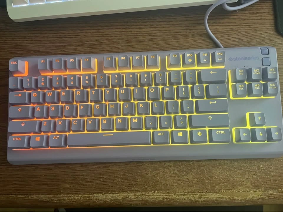SteelSeries Apex 3 TKL Lavender RGB Gaming Keyboard - photo 2