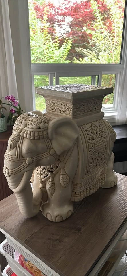 Ceramic Decorative Asian Elephant - photo 2