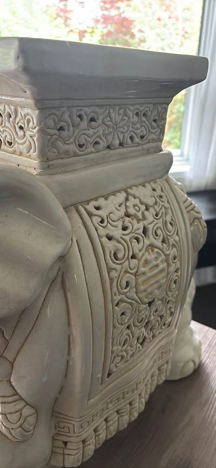 Ceramic Decorative Asian Elephant - photo 3
