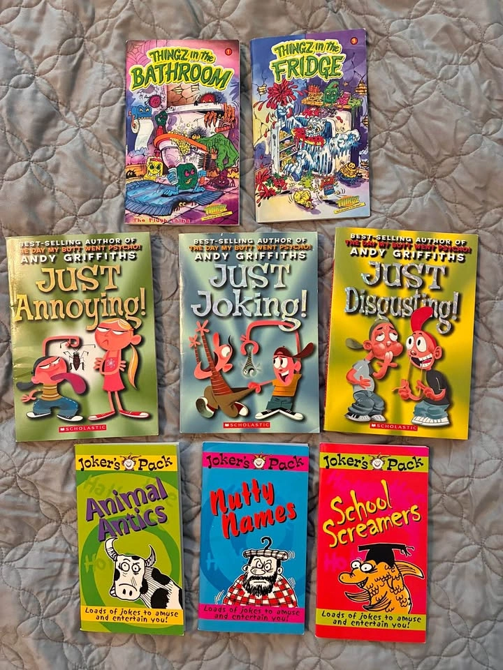Assorted books for kids