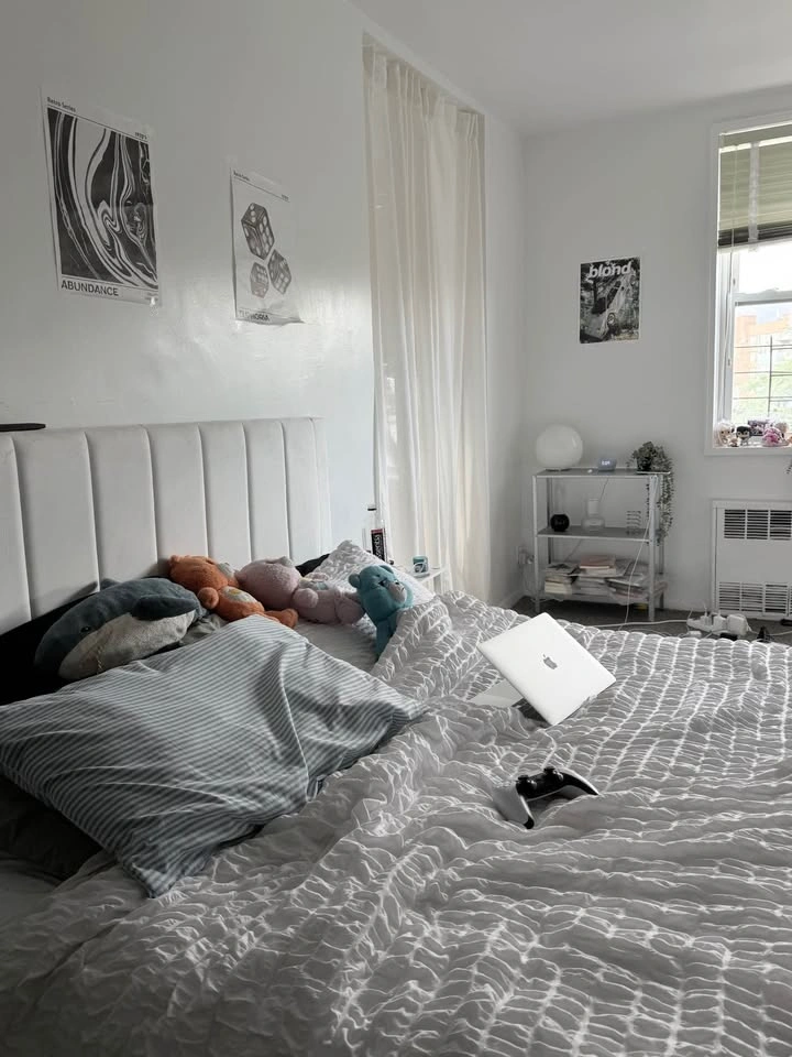 Queen Size Bed Frame + Mattress for Sale