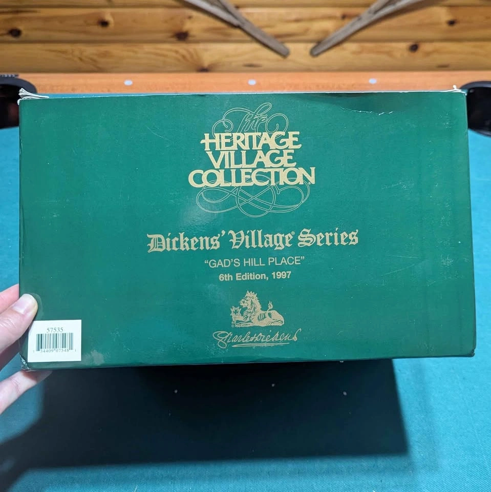 Dept 56 - Dickens' Village Series, Gad's Hill Place, 1997 - photo 2