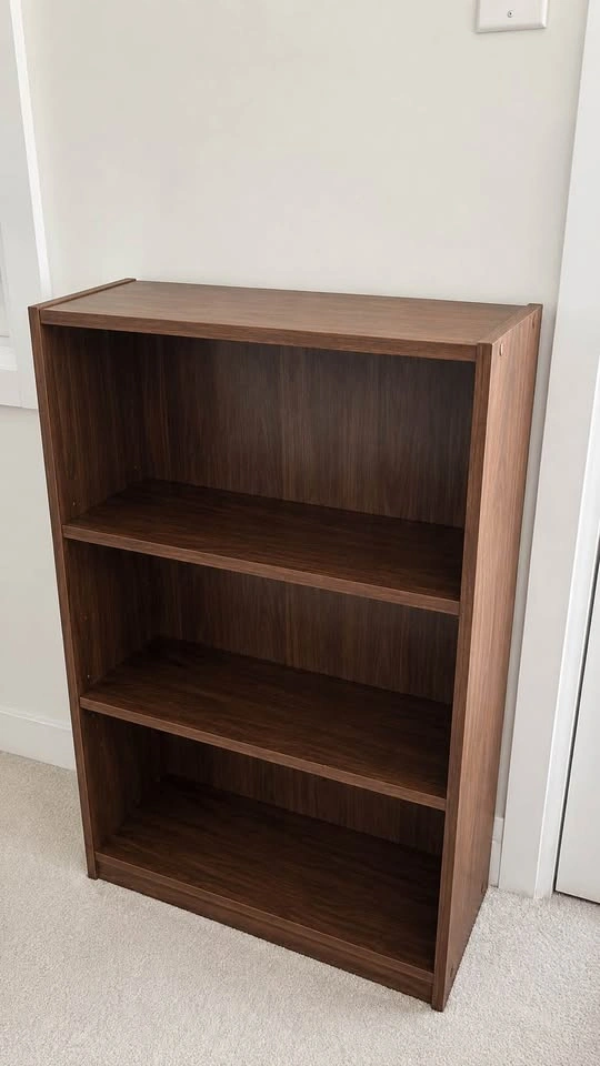 Dark Wood Bookshelf - photo 2