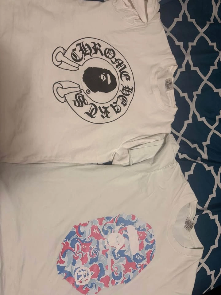 2 Size M bape tees - photo 2