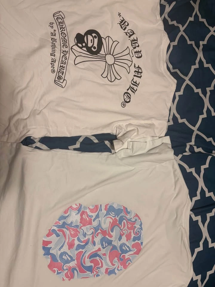 2 Size M bape tees - photo 3