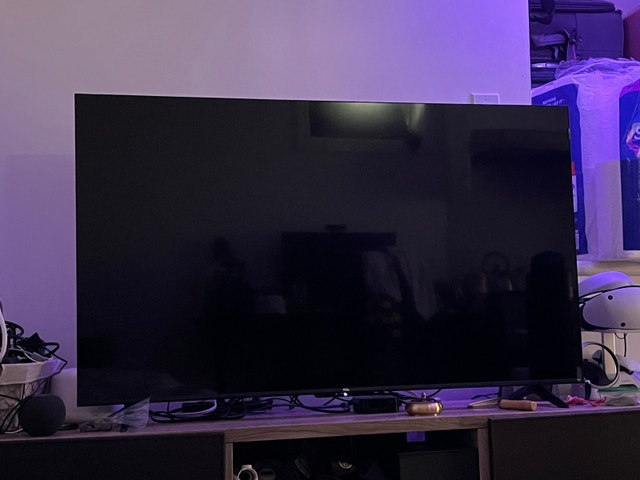 (Damaged) TCL 55" F7D Class 4K UHD HDR QLED Smart TV