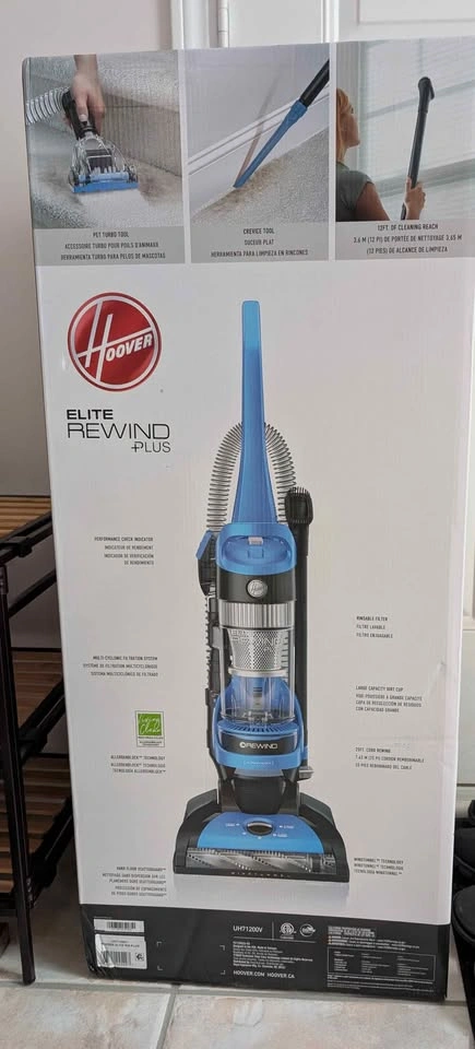 Brand New Hoover Elite Rewind Plus Upright Vacuum - photo 2