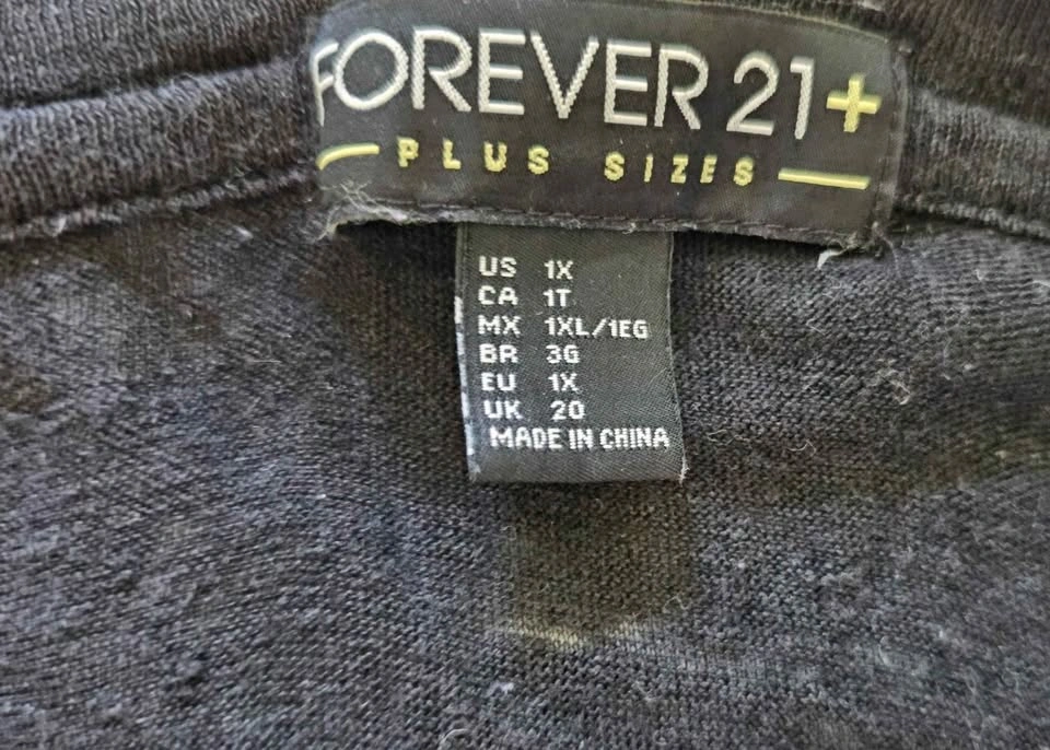 Forever 21 Paris Eiffel Tower Graphic Tee - Size 1X - photo 2