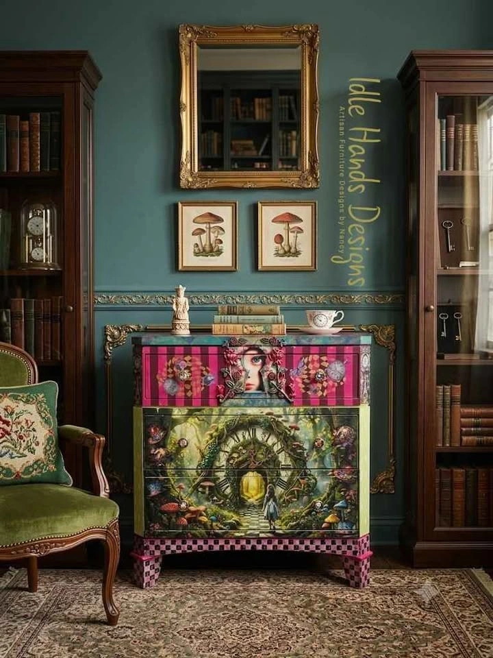Alice In Wonderland- Small Dresser - photo 2