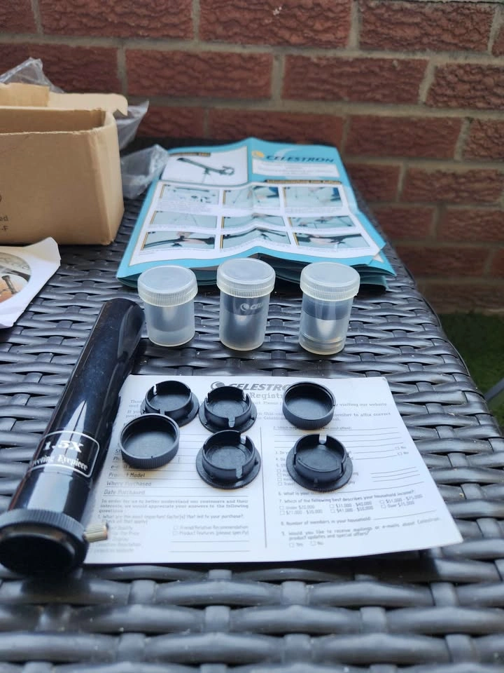 🇨🇦  Celestron PowerSeeker 50AZ Telescope – Complete Set - photo 4