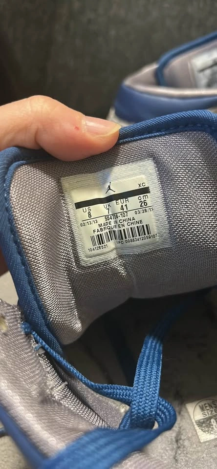 Jordan 1 Mid True Blue - photo 3