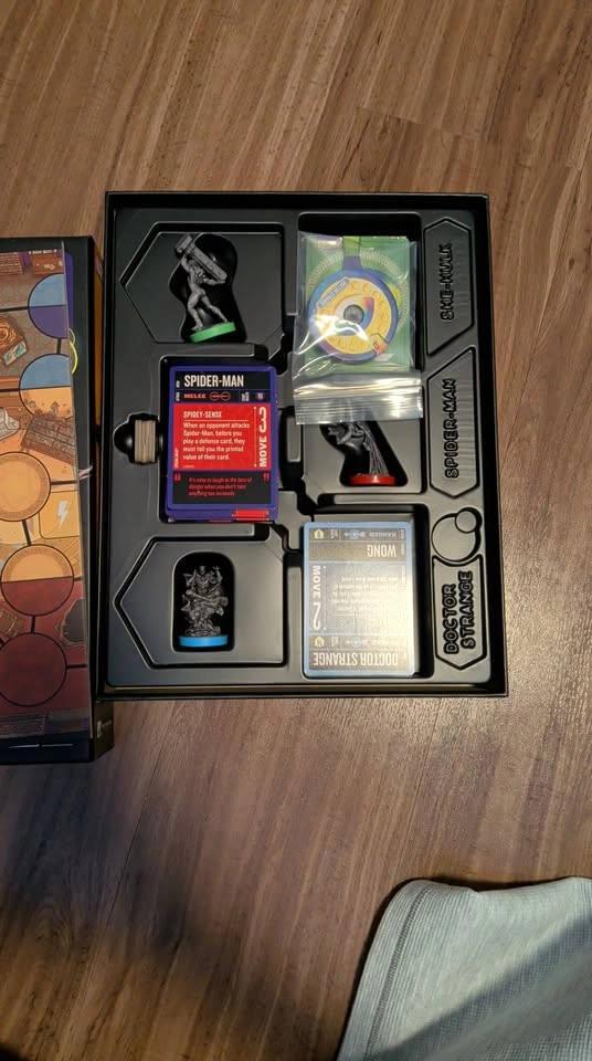 UNMATCHED MARVEL Brains and Brawn Board Game - photo 2