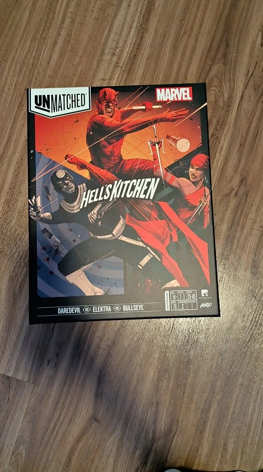 Unmatched Marvel Hell's Kitchen Character Dueling Game