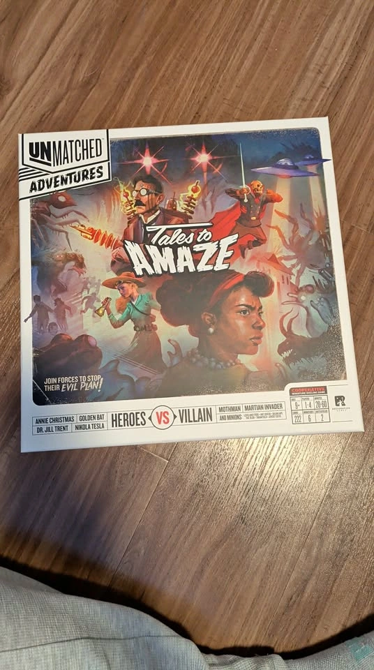 Unmatched Adventures Tales to Amaze Board Game