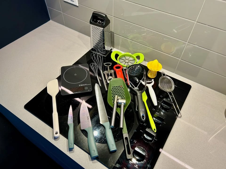 IKEA Kitchen Tools, Knives & Scale + OXO Utensils - photo 2