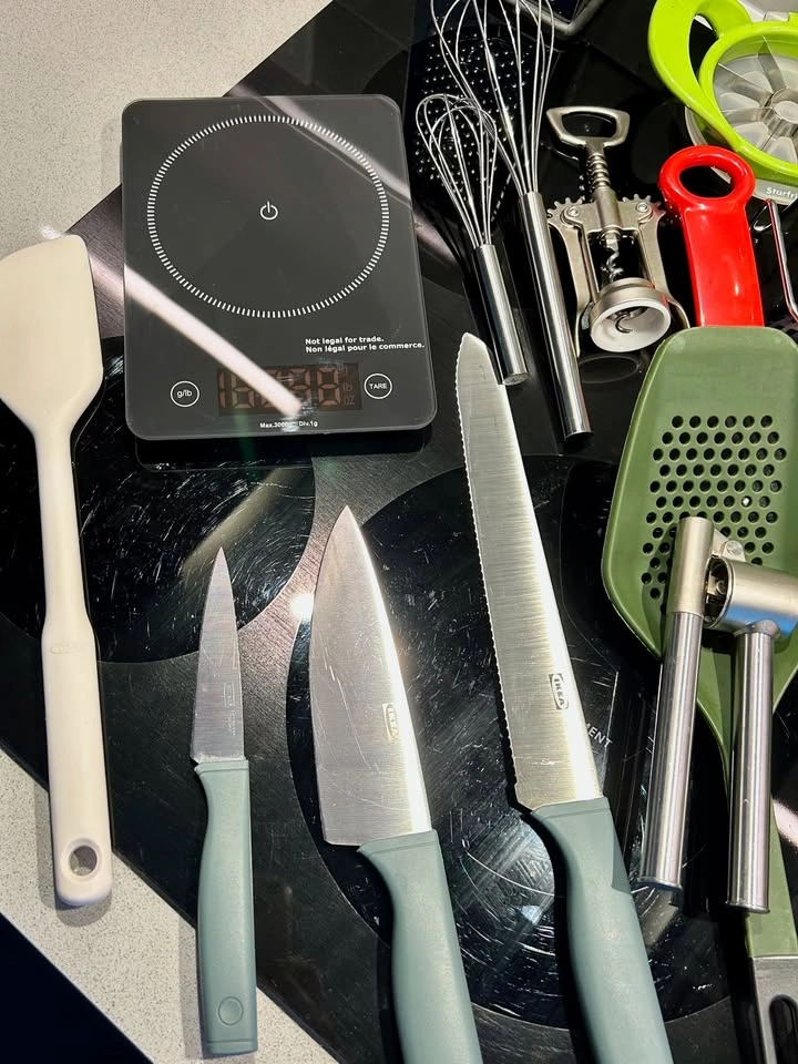 IKEA Kitchen Tools, Knives & Scale + OXO Utensils - photo 4