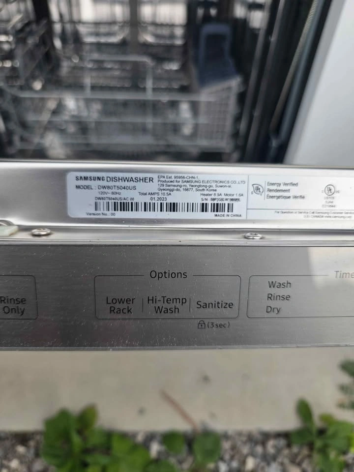 Samsung Stainless Steel Dishwasher For Sale - photo 5