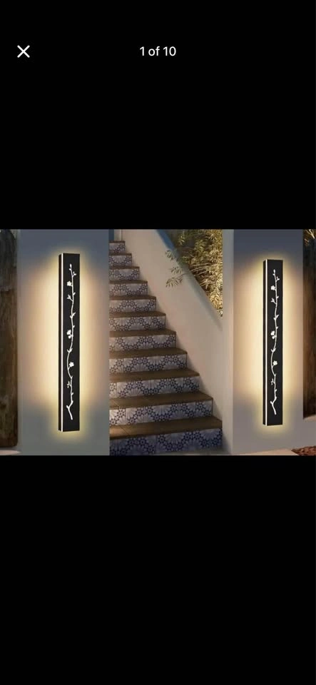 NEW! MELUCEE 2 Pack 48in Long Outdoor Porch Lights 3000 - photo 3