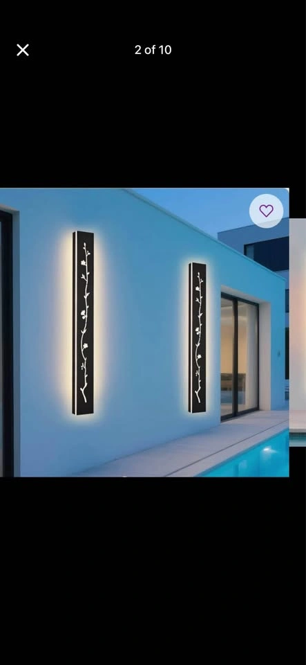 NEW! MELUCEE 2 Pack 48in Long Outdoor Porch Lights 3000 - photo 4