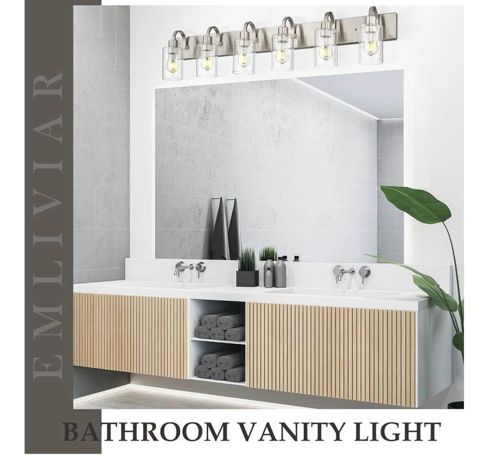 Emliviar 6-Light Bathroom Vanity Light - photo 3