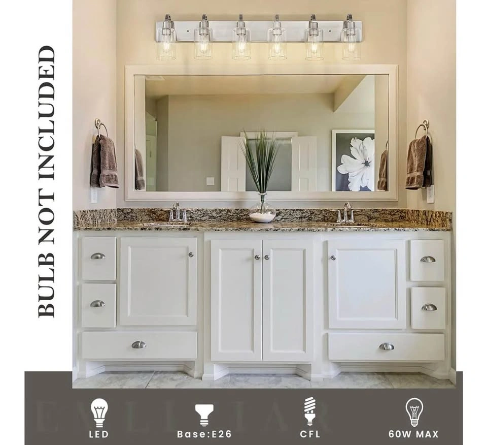 Emliviar 6-Light Bathroom Vanity Light - photo 4