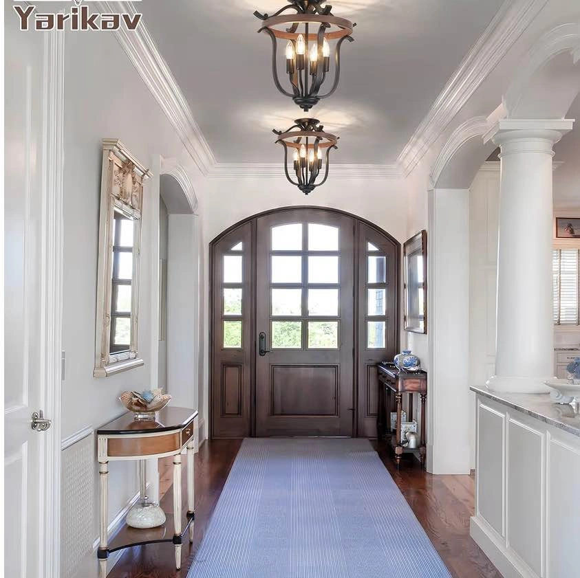 Yarikav Farmhouse 4-Light Chandelier - photo 5