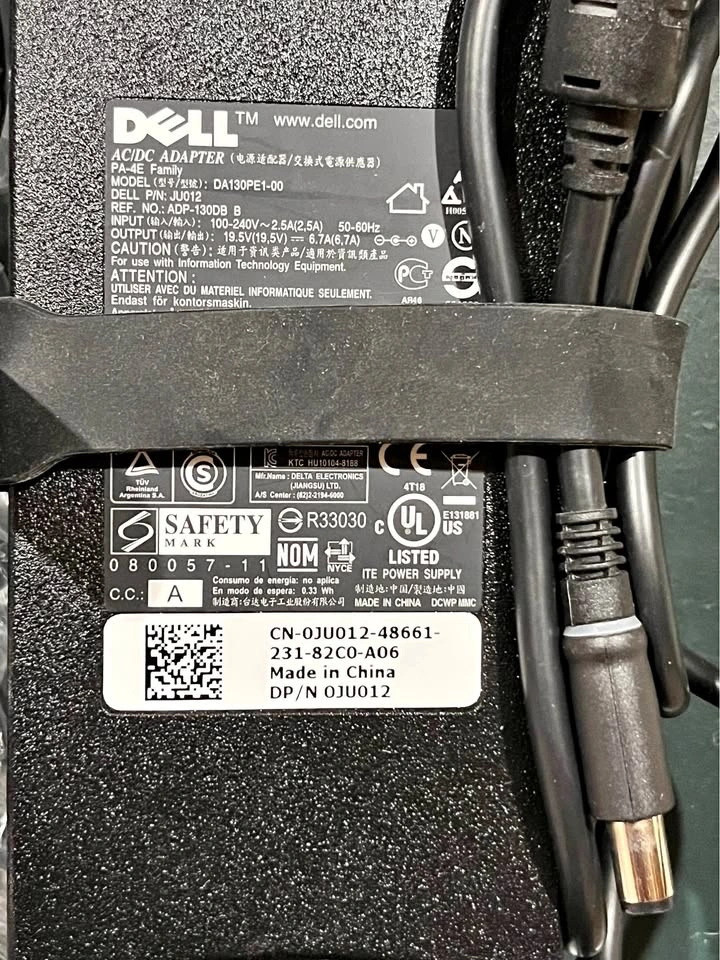 Genuine OEM Dell Laptop Chargers / Power Adapters (90W & 130W)