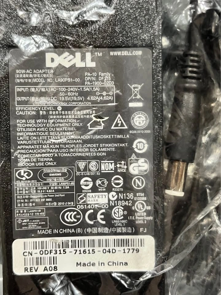 Genuine OEM Dell Laptop Chargers / Power Adapters (90W & 130W) - photo 2