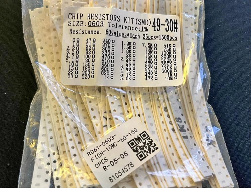 Chip Resistors kit